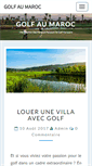 Mobile Screenshot of maroc-golf.net